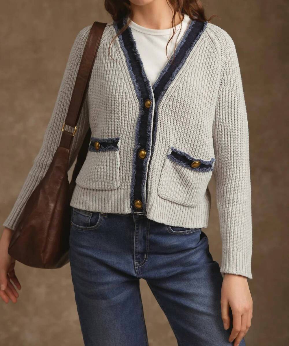 NEW 27 MILES MALIBU sylva sweater in heather - Picture 1 of 6